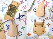 画像をギャラリービューアに読み込む, 極美品 LOUIS VUITTON ルイヴィトン 村上隆 ハンドバッグ スピーディ30 M92643 ホワイト マルチ 中古 59609