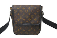 画像をギャラリービューアに読み込む, LOUIS VUITTON ルイヴィトン ショルダーバッグ バスPM M56717 モノグラム マカサー ブラウン 美品 中古 59616