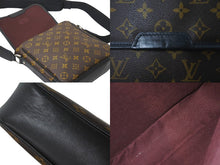 画像をギャラリービューアに読み込む, LOUIS VUITTON ルイヴィトン ショルダーバッグ バスPM M56717 モノグラム マカサー ブラウン 美品 中古 59616