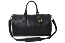 画像をギャラリービューアに読み込む, CHANEL シャネル ボストンバッグ 旅行バッグ キャビアスキン 2番台 ゴールド金具 2WAY ココマーク 美品 中古 59622