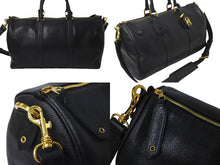 画像をギャラリービューアに読み込む, CHANEL シャネル ボストンバッグ 旅行バッグ キャビアスキン 2番台 ゴールド金具 2WAY ココマーク 美品 中古 59622