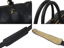 画像をギャラリービューアに読み込む, CHANEL シャネル ボストンバッグ 旅行バッグ キャビアスキン 2番台 ゴールド金具 2WAY ココマーク 美品 中古 59622