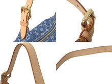 Load image into Gallery viewer, 極美品 LOUIS VUITTON ルイヴィトン ショルダーバッグ バギーGM M95212 モノグラムデニム ブルー 中古 59634