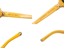 画像をギャラリービューアに読み込む, 極美品 LOUIS VUITTON ルイ ヴィトン × 草間彌生 コラボ サングラス Z0478E ウェーブ オーバーサイズ 53□20 イエロー 中古 59640