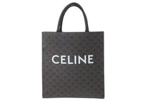 Load image into Gallery viewer, 極美品 CELINE セリーヌ ハンドバッグ バーティカルカバ トリオンフ 191542BZK.04LU キャンバス カーフスキン 中古 59679