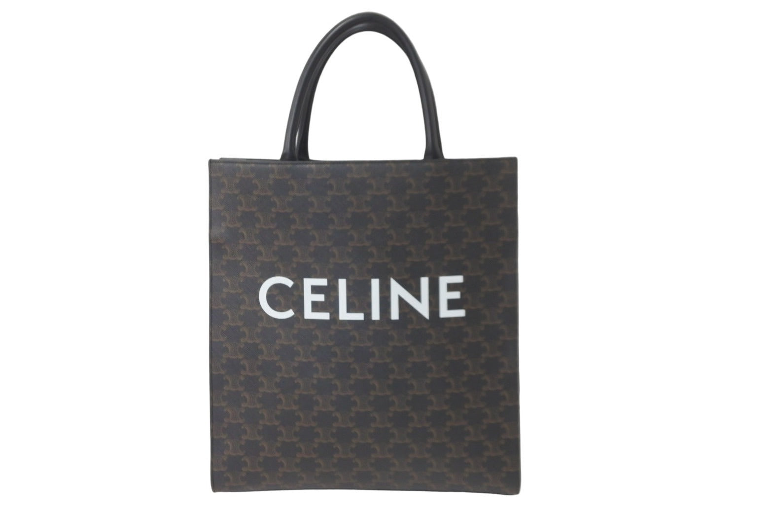 極美品 CELINE セリーヌ ハンドバッグ バーティカルカバ トリオンフ