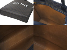 Load image into Gallery viewer, 極美品 CELINE セリーヌ ハンドバッグ バーティカルカバ トリオンフ 191542BZK.04LU キャンバス カーフスキン 中古 59679