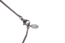 画像をギャラリービューアに読み込む, CHANEL シャネル ネックレス 10V ココマーク シルバー メタル ラインストーン チェーン 美品 中古 59681