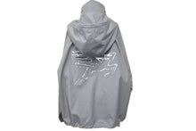 画像をギャラリービューアに読み込む, 極美品 LOUIS VUITTON ルイヴィトン ジャケット 1A5PD2 ウィズフラッグパッチ フーデッド 2WAY ウィンドブレーカー グレー 50 中古 59701