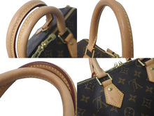 画像をギャラリービューアに読み込む, LOUIS VUITTON ルイヴィトン モノグラム スピーディ25 バンドリエール 2WAY ハンドバッグ M41113 PVC ブラウン 鞄 美品 中古 59706