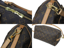 画像をギャラリービューアに読み込む, LOUIS VUITTON ルイヴィトン モノグラム スピーディ25 バンドリエール 2WAY ハンドバッグ M41113 PVC ブラウン 鞄 美品 中古 59706