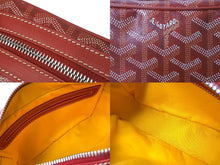 画像をギャラリービューアに読み込む, 極美品 GOYARD ゴヤール ショルダーバッグ カップヴェールPMバッグ レッド ゴヤールディンキャンバス 中古 59708