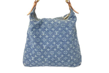 Load image into Gallery viewer, LOUIS VUITTON ルイヴィトン バギーGM モノグラムデニム ショルダーバッグ M95048 ブルー 良品 中古 59718