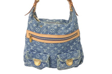 Load image into Gallery viewer, LOUIS VUITTON ルイヴィトン バギーGM モノグラムデニム ショルダーバッグ M95048 ブルー 良品 中古 59718