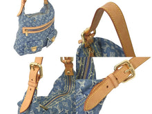Load image into Gallery viewer, LOUIS VUITTON ルイヴィトン バギーGM モノグラムデニム ショルダーバッグ M95048 ブルー 良品 中古 59718