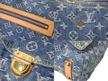 Load image into Gallery viewer, LOUIS VUITTON ルイヴィトン バギーGM モノグラムデニム ショルダーバッグ M95048 ブルー 良品 中古 59718