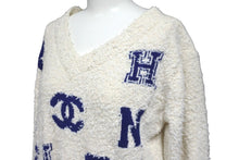 画像をギャラリービューアに読み込む, CHANEL シャネル ニット セーター 2019年SSプレコレクション DEAUVILLE BIARRITZ VENISE ボーダー P60704K46380 美品 中古 59739