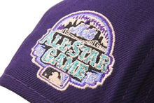 画像をギャラリービューアに読み込む, 新品未使用 NEW ERA New york Mets ニューエラ ニューヨークメッツ キャップ パープル ブルー ブルーブリム 7 1/2 中古 59748