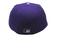 画像をギャラリービューアに読み込む, 新品未使用 NEW ERA New york Mets ニューエラ ニューヨークメッツ キャップ パープル ブルー ブルーブリム 7 1/2 中古 59748