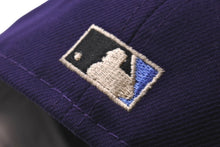画像をギャラリービューアに読み込む, 新品未使用 NEW ERA New york Mets ニューエラ ニューヨークメッツ キャップ パープル ブルー ブルーブリム 7 1/2 中古 59748