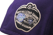 Load image into Gallery viewer, 新品未使用 NEW ERA New york Yankees ニューエラ ニューヨークヤンキース キャップ パープル ブルーブリム 7 1/2 中古 59751