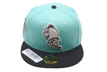 画像をギャラリービューアに読み込む, 新品未使用 NEW ERA New york Mets ニューエラ ニューヨークメッツ キャップ ミントグリーン グレーブリム 7 1/4 中古 59755