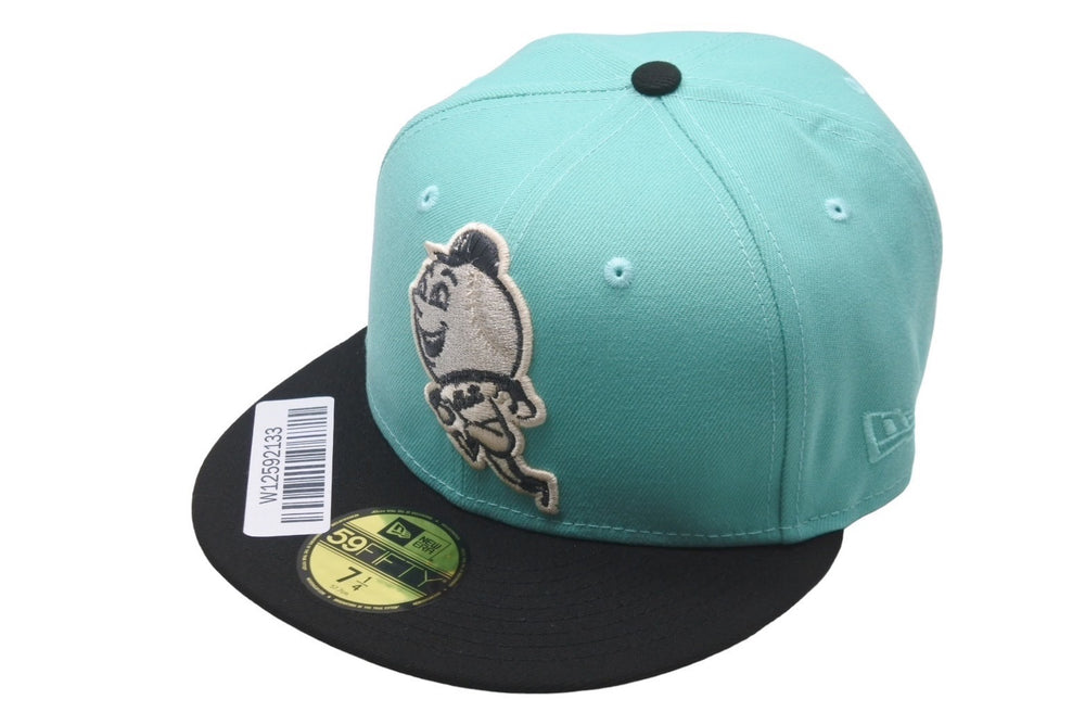 New and unused NEW ERA New york Mets New Era New York Mets Cap Mint Green Gray Brim 7 1/4 Used 59755