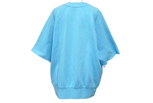 DOLCE&GABBANA ドルチェアンドガッバーナ 半袖スウェットシャツ サイズ50 ブルー コットン ポリエステル JZ-G9WT8T 美品 中古 59774