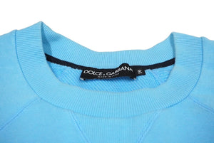 DOLCE&GABBANA ドルチェアンドガッバーナ 半袖スウェットシャツ サイズ50 ブルー コットン ポリエステル JZ-G9WT8T 美品 中古 59774