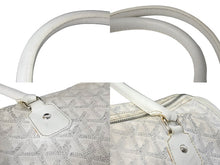 Load image into Gallery viewer, GOYARD ゴヤール ハンドバッグ 廃盤 キオスPM ヘリンボーン柄 ホワイト シルバー金具 良品 中古 59776