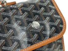 Load image into Gallery viewer, GOYARD ゴヤール バックパック サン レジェ ヘリンボーン柄 ブラック ブラウン 良品 中古 59779