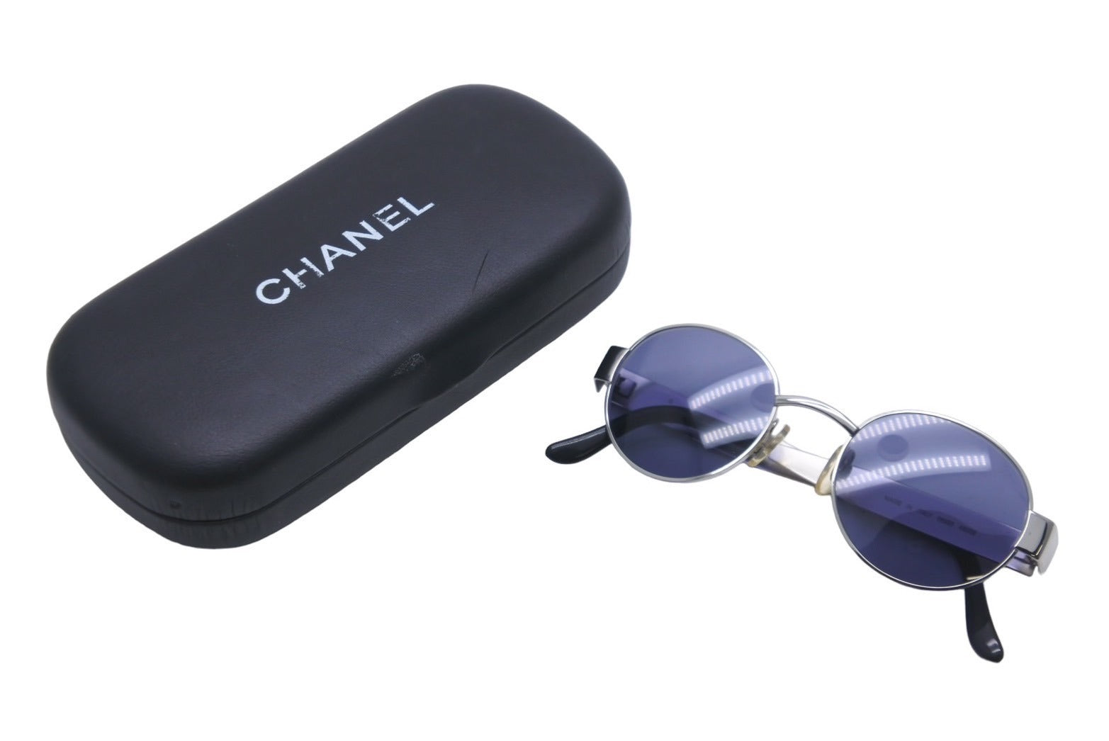 極美品 CHANEL シャネル サングラス 06933 45002 ボストン型 カラー