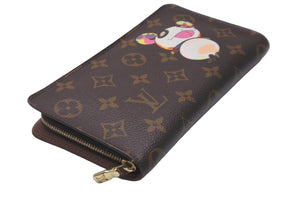 LOUIS VUITTON ルイ ヴィトン × 村上隆 コラボ 長財布 M61729 パンダ ポルトモネジップ モノグラムキャンバス 美品 中古  59786 – Casanova Vintage