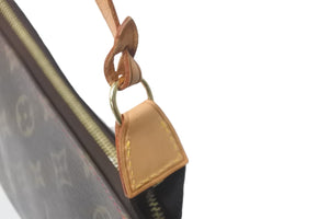 LOUIS VUITTON ルイヴィトン ポシェット アクセソワール ブラウン モノグラム チェリー 村上隆 M95008 美品 中古 59789