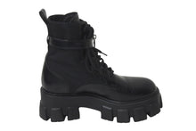 Load image into Gallery viewer, PRADA プラダ モノリス ブーツ ブラック ポーチ付き Re-Nylon レザー 1T255M_3LJS_F0002_F_B055 サイズ37 美品 中古 59808