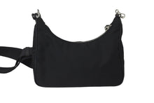 Load image into Gallery viewer, PRADA プラダ ホーボー チェーン 2WAY ショルダーバッグ RE-EDITION 2005 ブラック ナイロン 1BH204 美品 中古 59811