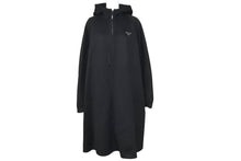 Load image into Gallery viewer, 極美品 PRADA プラダ コート ジップアップ トライアングルロゴプレート 2020AW P658NH サイズ38 ブラック 中古 59812