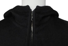 Load image into Gallery viewer, 極美品 PRADA プラダ コート ジップアップ トライアングルロゴプレート 2020AW P658NH サイズ38 ブラック 中古 59812