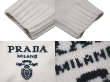 Load image into Gallery viewer, PRADA プラダ ニット クルーネック セーター 21SS ベージュ ウール カシミヤ サイズ38 P24G1V 美品 中古 59813
