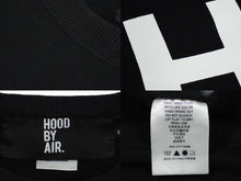 Load image into Gallery viewer, HOOD BY AIR フードバイエアー スウェット トレーナー ターゲットプリント サイズM ブラック 美品 中古