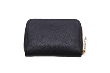 Load image into Gallery viewer, Christian Louboutin クリスチャンルブタン コインケース カーフスキン ブラック グラデーションスタッズ 美品 中古 59847