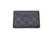 Load image into Gallery viewer, LOUIS VUITTON ルイヴィトン カードケース ダミエアンフィニ オーガナイザードゥポッシュ イニシャルあり N63197 美品 中古 59849