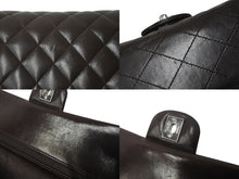 画像をギャラリービューアに読み込む, CHANEL マトラッセWフラップチェーンショルダー 9番台 25cm ショルダーバッグ ブラウン×シルバー金具 ラムスキン 美品 中古 59860