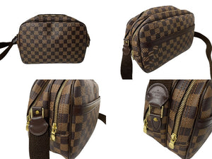 LOUIS VUITTON ルイヴィトン ショルダーバッグ リポーターPM ダミエキャンバス N45253 ブラウン 美品 中古 59862 –  Casanova Vintage