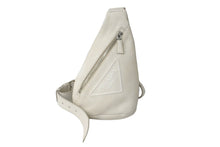 Load image into Gallery viewer, PRADA プラダ ボディバッグ スリングバッグ 2VZ098 2BBE V_OL エンボス加工 ヴィッテロダイノレザー ホワイト 美品 中古 59868