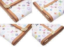 画像をギャラリービューアに読み込む, LOUIS VUITTON ルイ ヴィトン 長財布 M92659 モノグラムマルチカラー ポルトトレゾール インターナショナル ブロン 美品 中古 59880