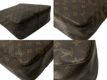 画像をギャラリービューアに読み込む, LOUIS VUITTON ルイヴィトン ハンドバッグ ルーピングGM モノグラムキャンバス M51145 ブラウン 中古 59891
