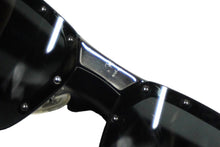 画像をギャラリービューアに読み込む, GUCCI グッチ サングラス GGロゴ サイズ70◻︎14 115 ブラック スタッズ プラスチック GG 1823/S BLCP9 美品 中古 59898