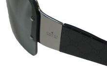 画像をギャラリービューアに読み込む, GUCCI グッチ サングラス GGロゴ サイズ70◻︎14 115 ブラック スタッズ プラスチック GG 1823/S BLCP9 美品 中古 59898