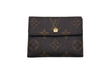 画像をギャラリービューアに読み込む, LOUIS VUITTON ルイ ヴィトン コインケース 小銭入れ M61927 モノグラム ラドロー ブラウン ゴールド フランス製 美品 中古 59899
